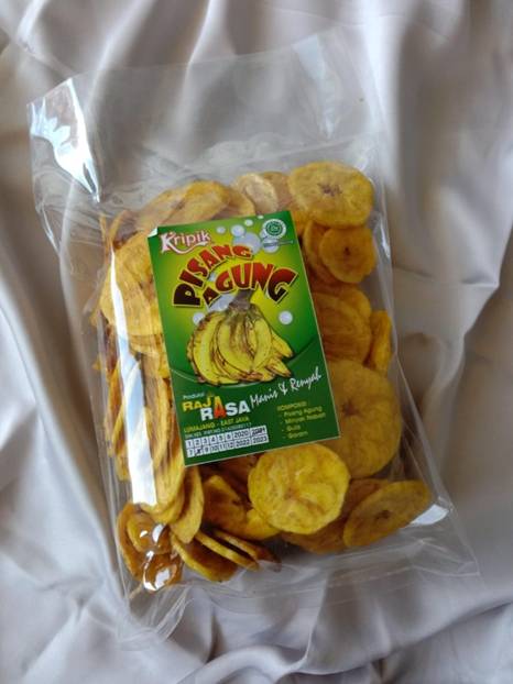 Keripik pisang agung